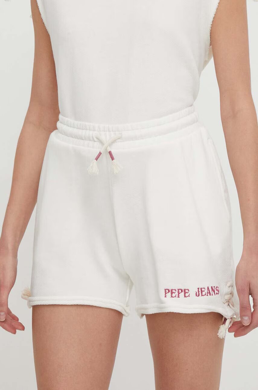 Pepe Jeans Памучен къс панталон Kendall SHORTS