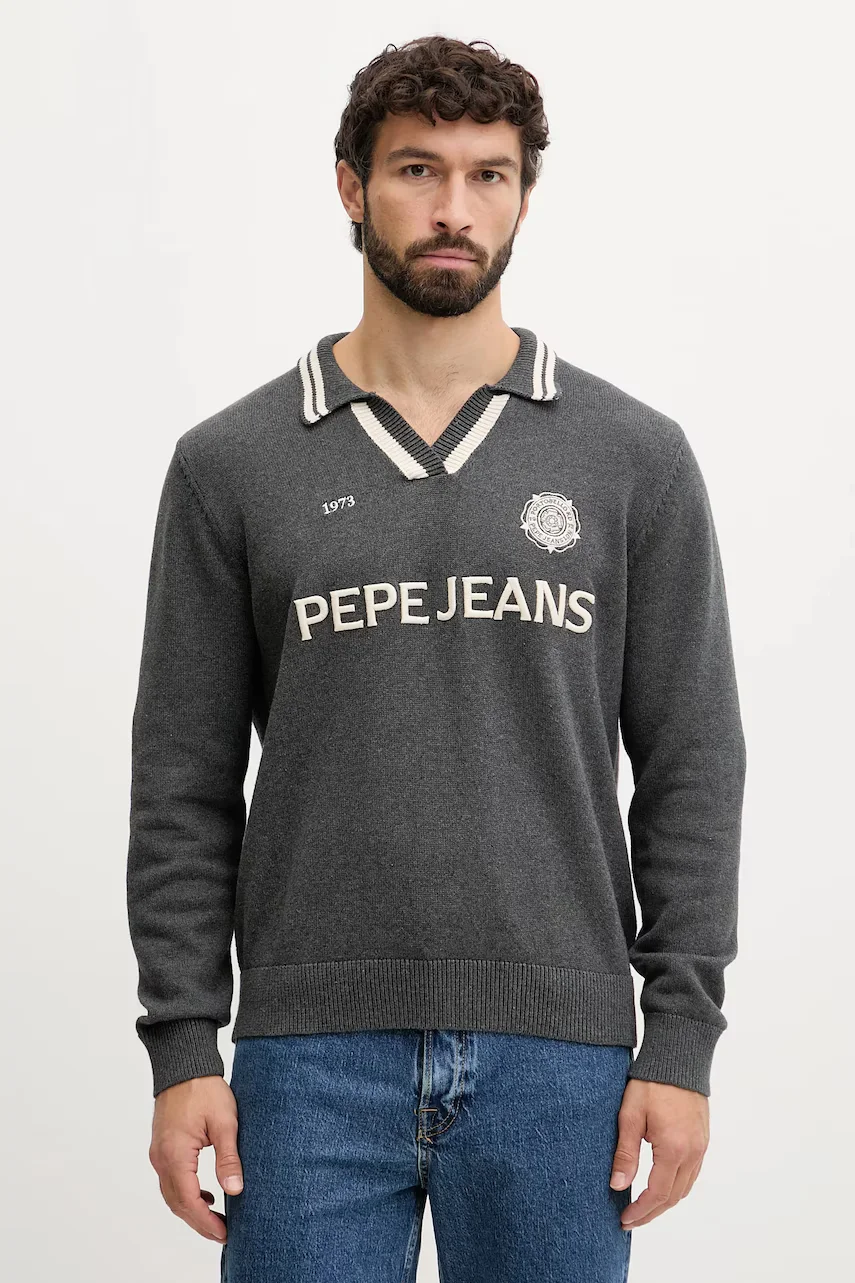 Pepe Jeans Памучен пуловер