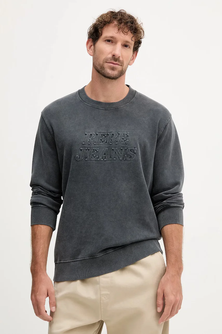 Pepe Jeans Памучен суичър DARIUS CREW