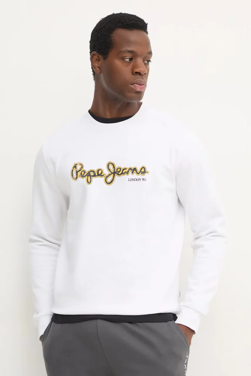 Pepe Jeans Памучен суичър DORIAN CREW