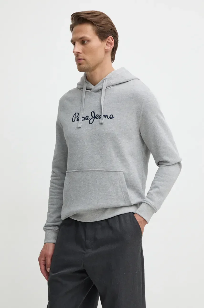 Pepe Jeans Памучен суичър NEW JOE HOODIE