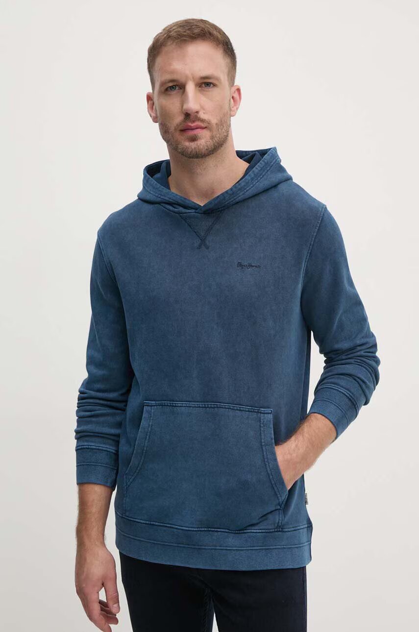 Pepe Jeans Памучен суичър SILVERTON HOODIE
