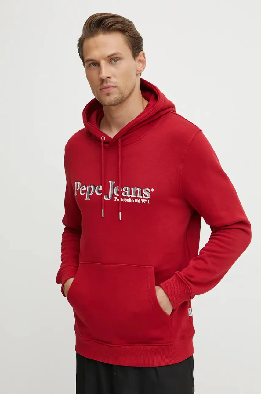 Pepe Jeans Памучен суичър SOMERS HOODIE