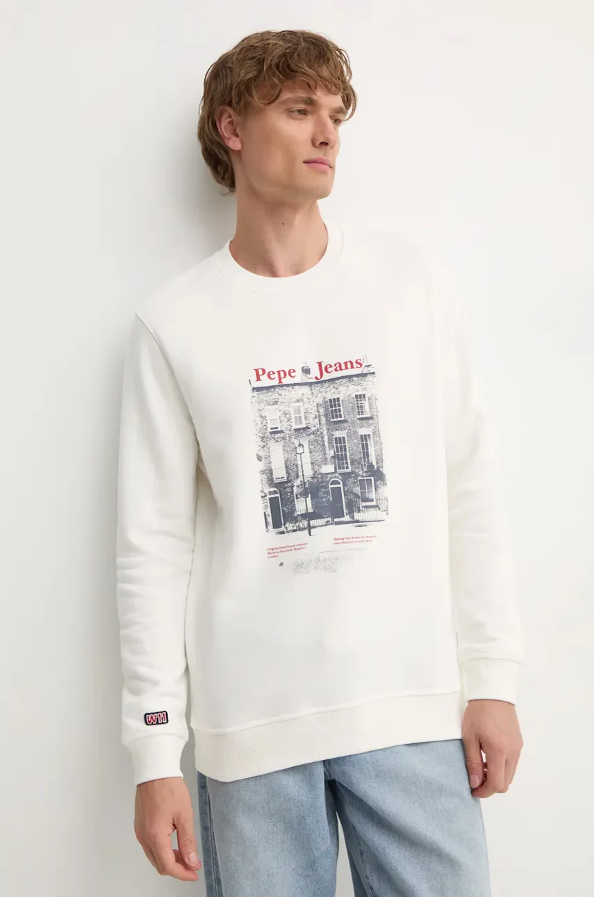 Pepe Jeans Памучен суичър SOREN CREW