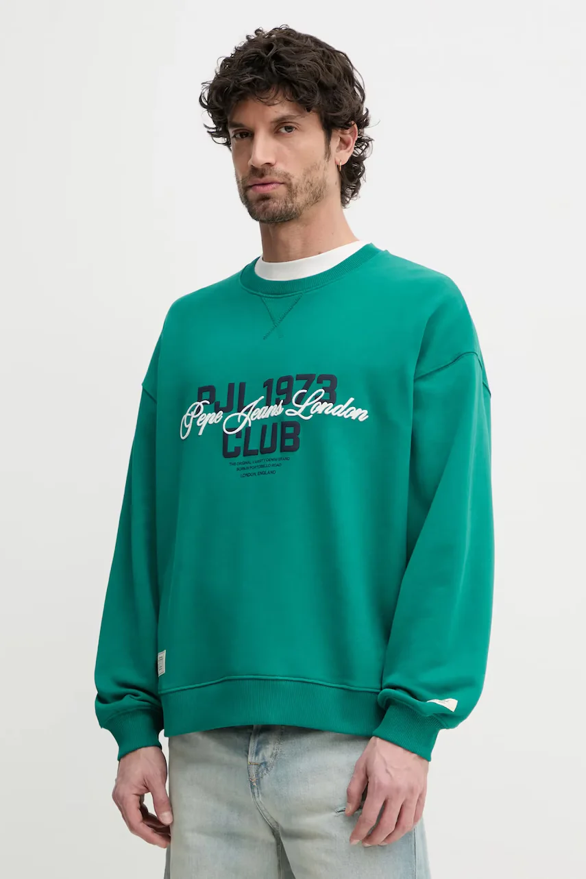 Pepe Jeans Памучен суичър TALBOT CREW