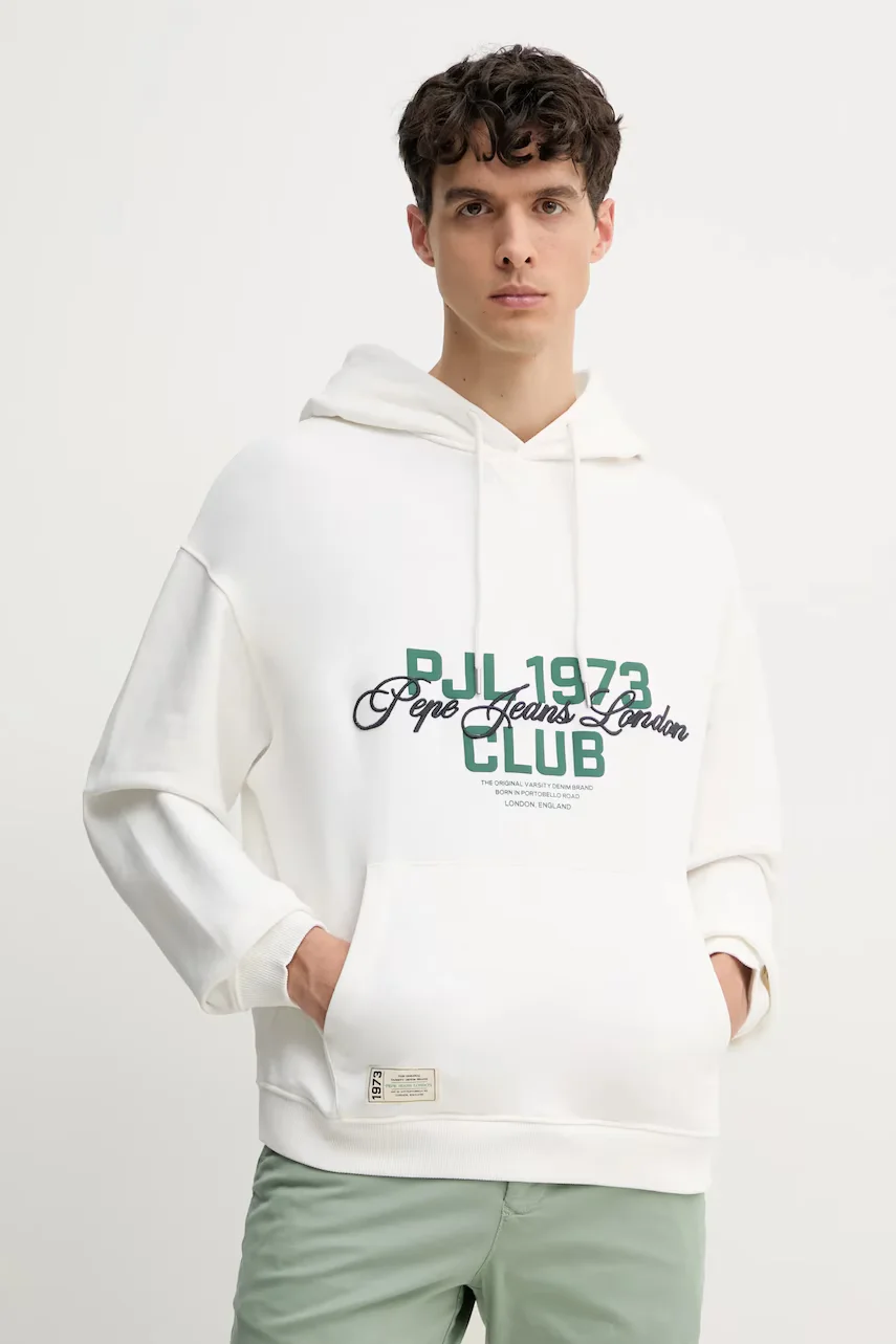 Pepe Jeans Памучен суичър TALBOT HOODIE