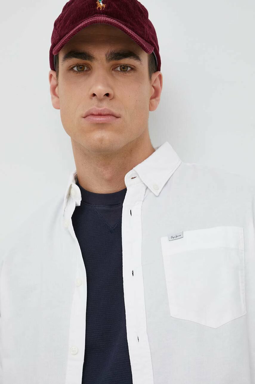 Pepe Jeans Памучна риза Fabio