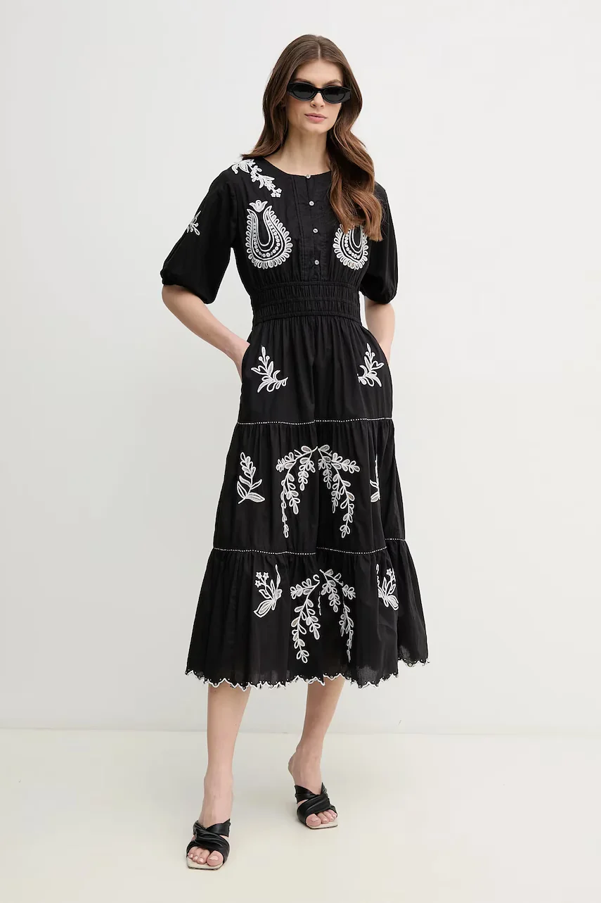 Pepe Jeans Памучна рокля DESTINY DRESS