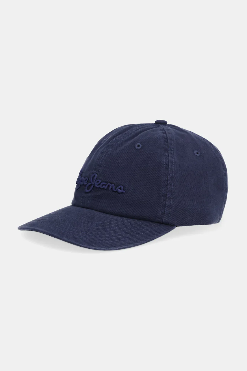 Pepe Jeans Памучна шапка с козирка