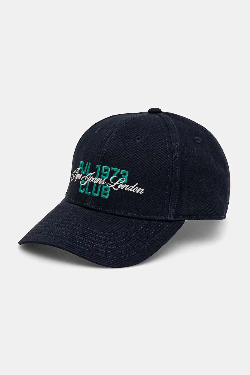 Pepe Jeans Памучна шапка с козирка TALBOT CAP