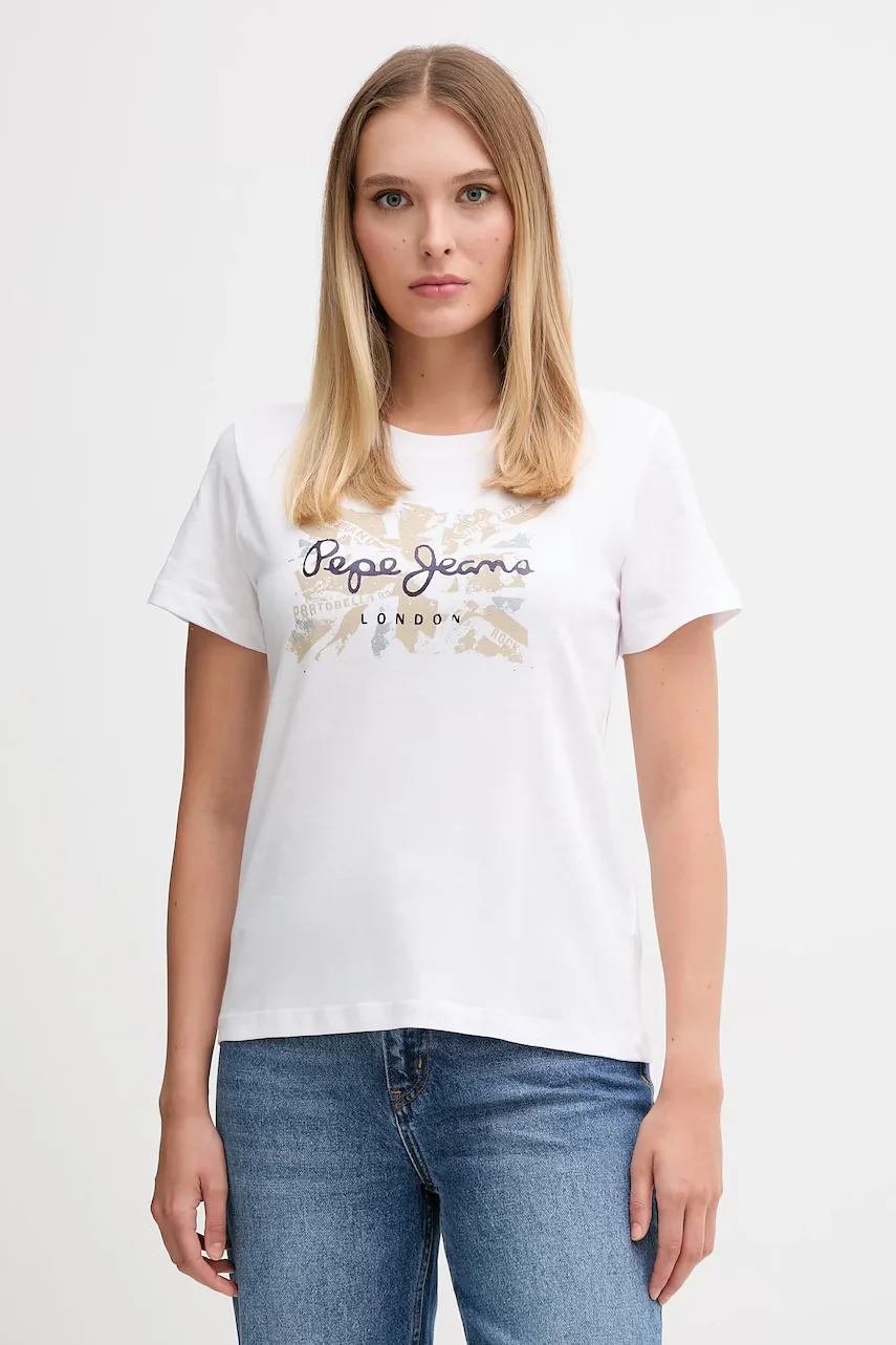 Pepe Jeans Памучна тениска