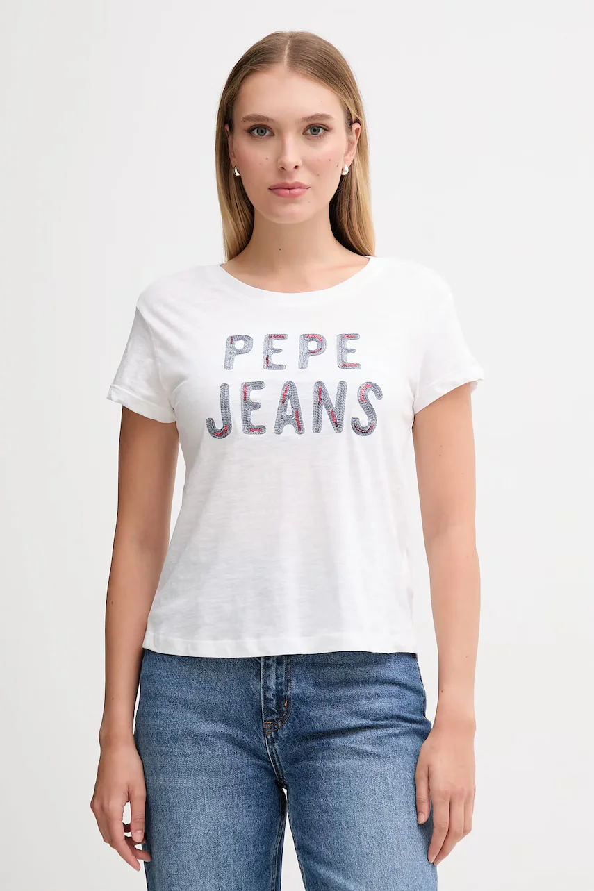 Pepe Jeans Памучна тениска