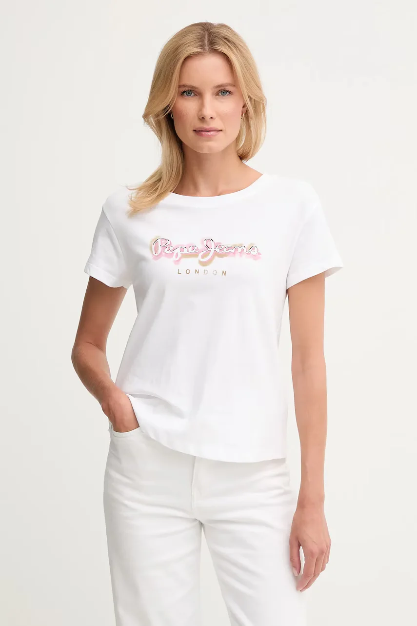 Pepe Jeans Памучна тениска