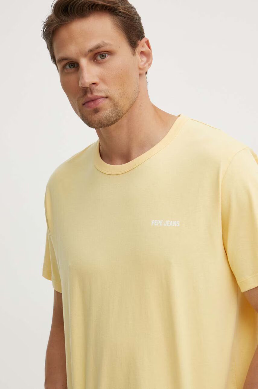 Pepe Jeans Памучна тениска AARON