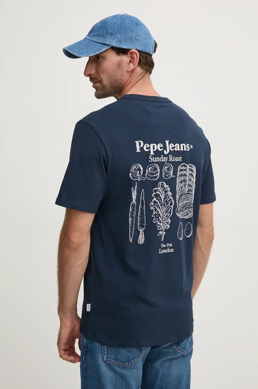 Pepe Jeans Памучна тениска ARRYN