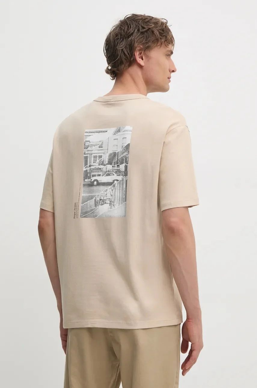 Pepe Jeans Памучна тениска ASTONE