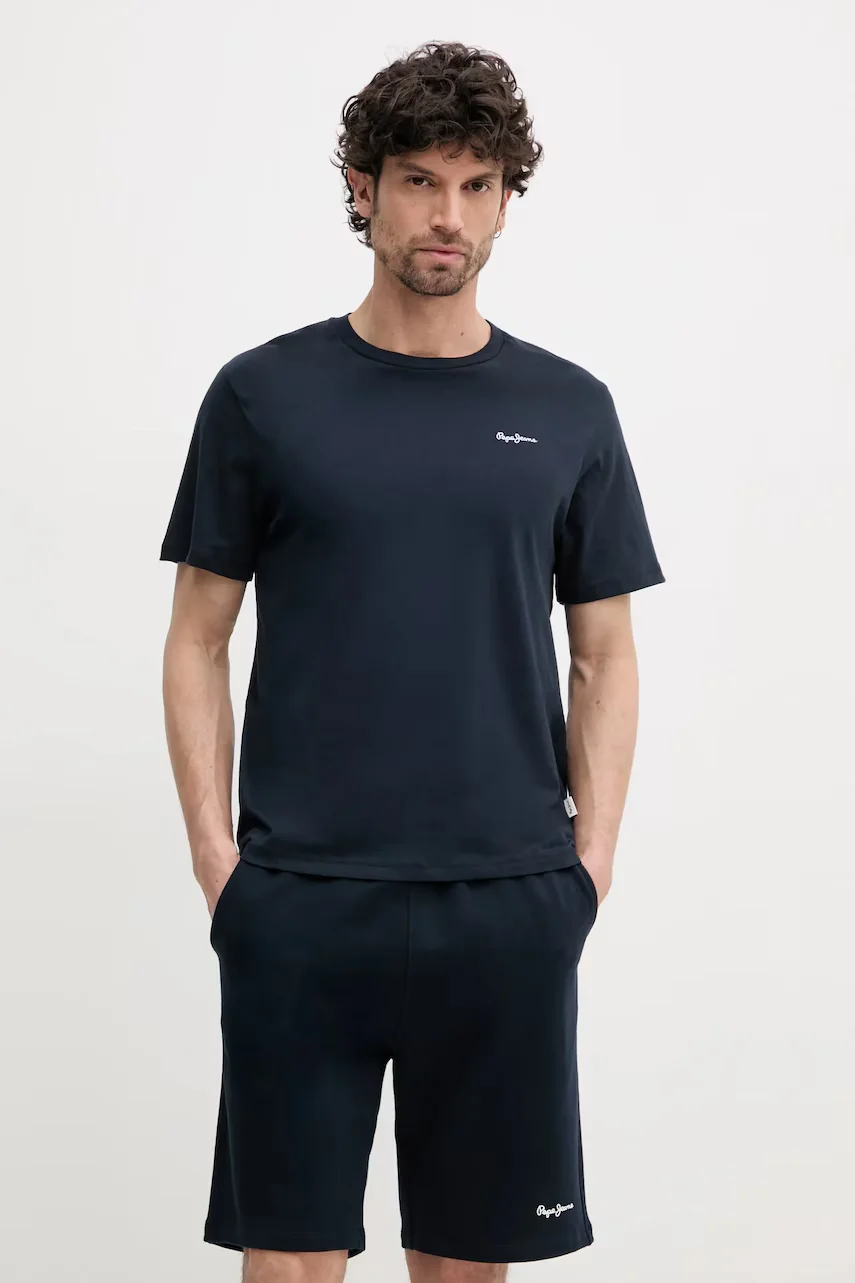 Pepe Jeans Памучна тениска BACK CLAG