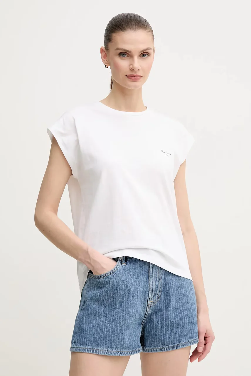 Pepe Jeans Памучна тениска BLOOMA