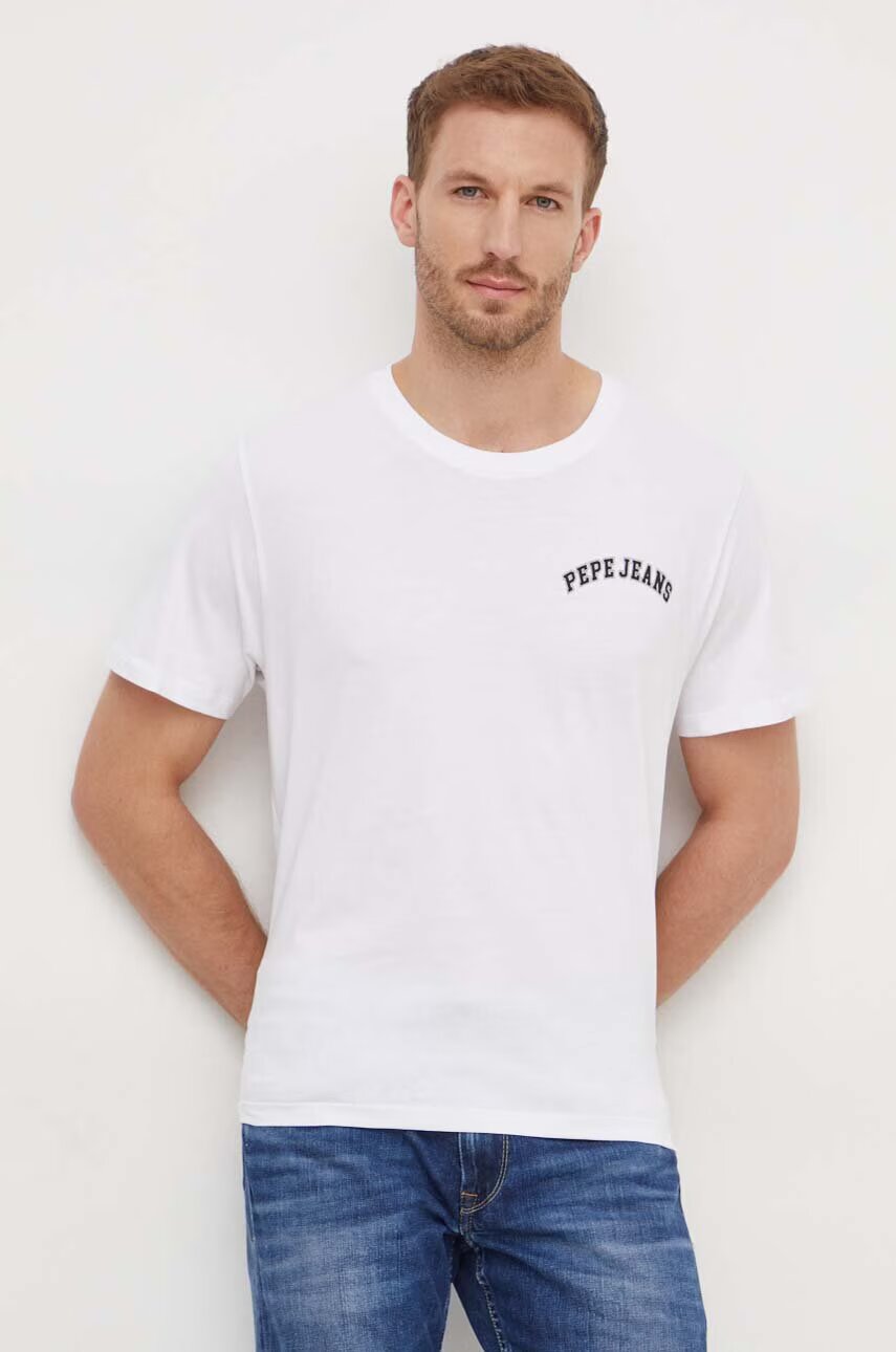 Pepe Jeans Памучна тениска Clementine