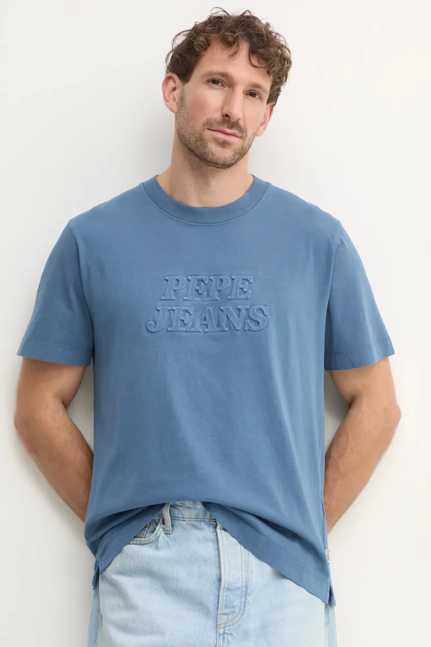 Pepe Jeans Памучна тениска DARIUS TEE