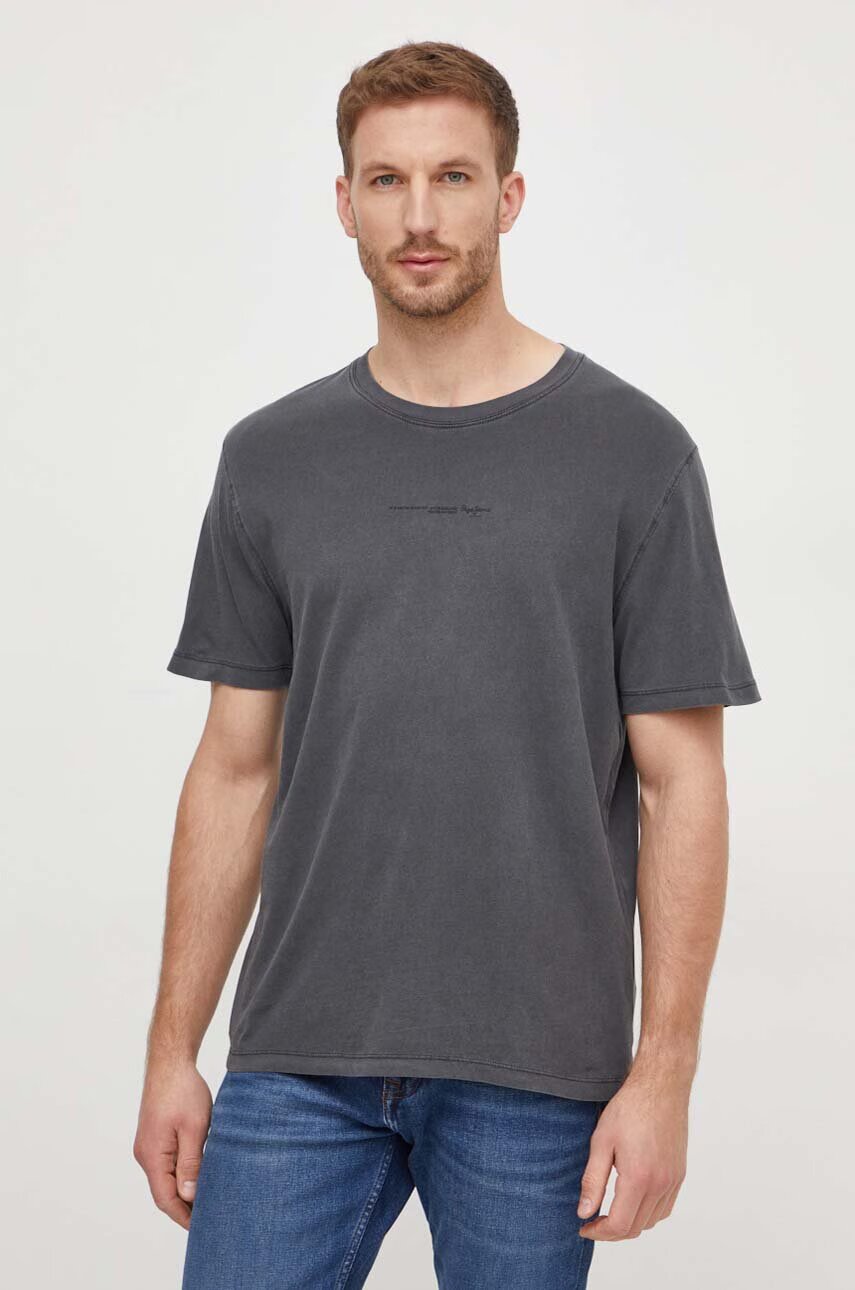 Pepe Jeans Памучна тениска Dave Tee