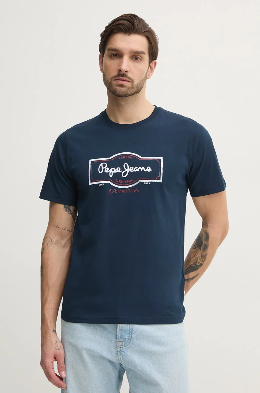 Pepe Jeans Памучна тениска DAXTON TEE
