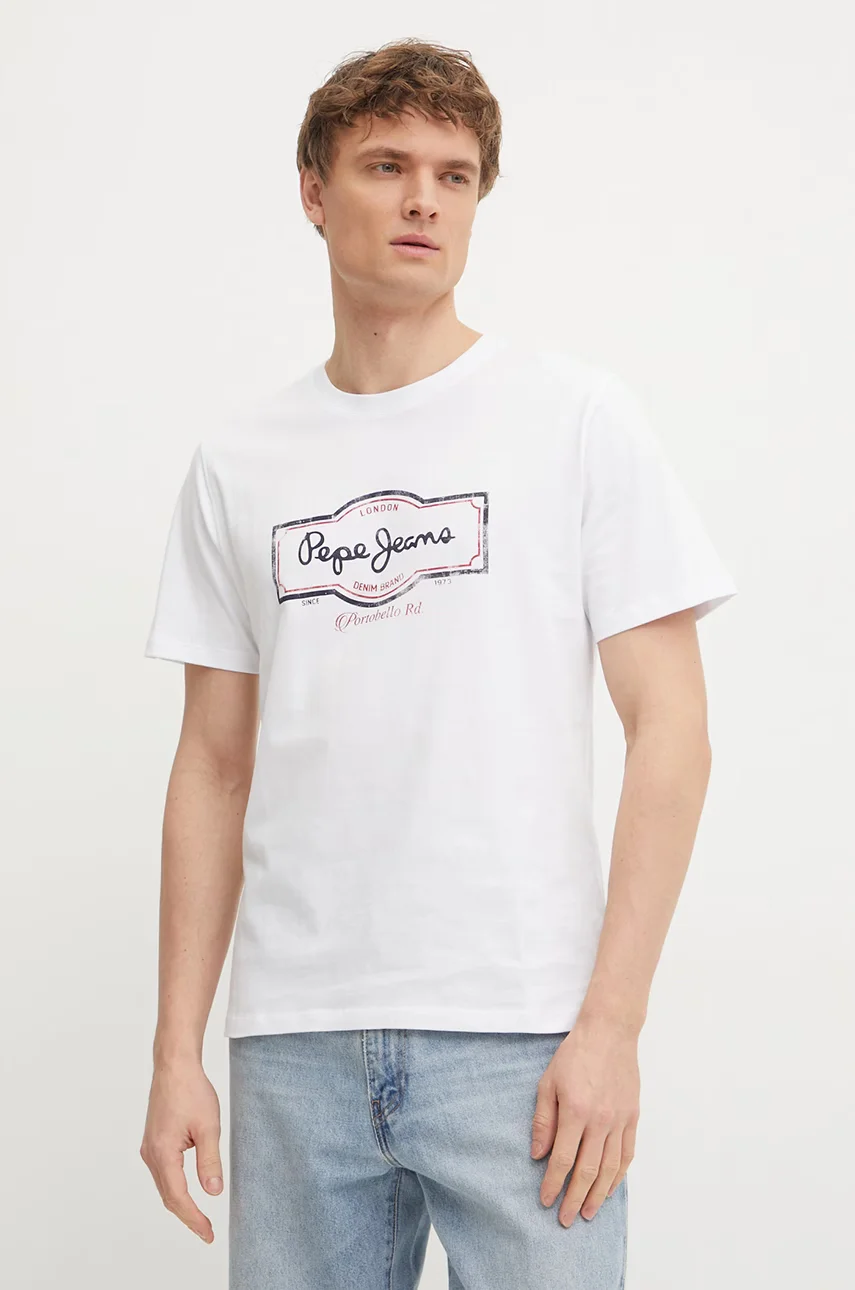 Pepe Jeans Памучна тениска DAXTON TEE