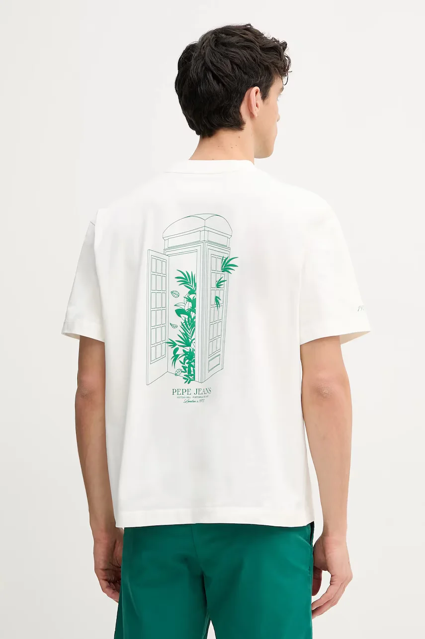Pepe Jeans Памучна тениска DOMINIC TEE