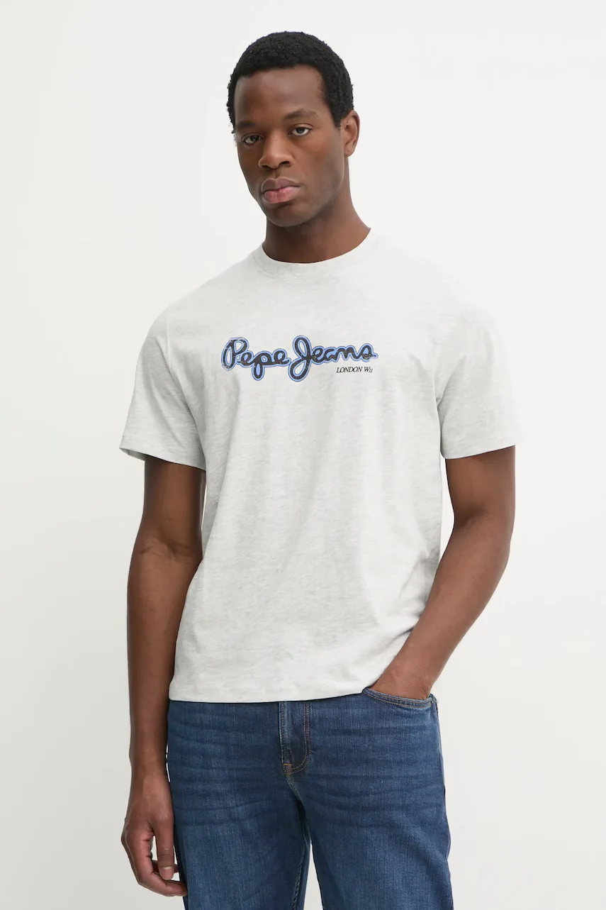 Pepe Jeans Памучна тениска DORIAN TEE