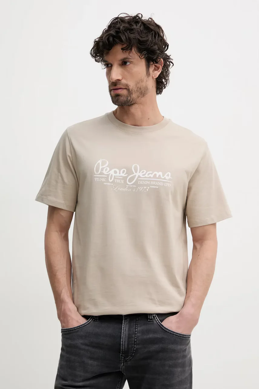 Pepe Jeans Памучна тениска DUMAS TEE