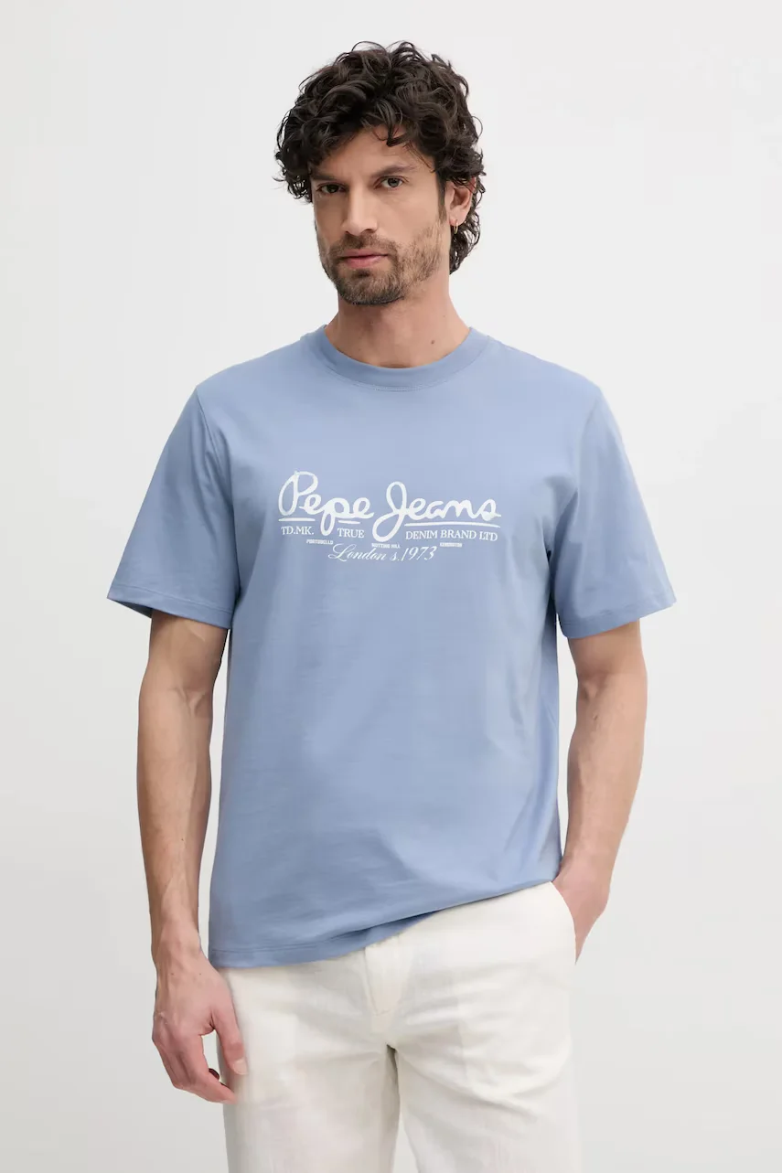 Pepe Jeans Памучна тениска DUMAS TEE
