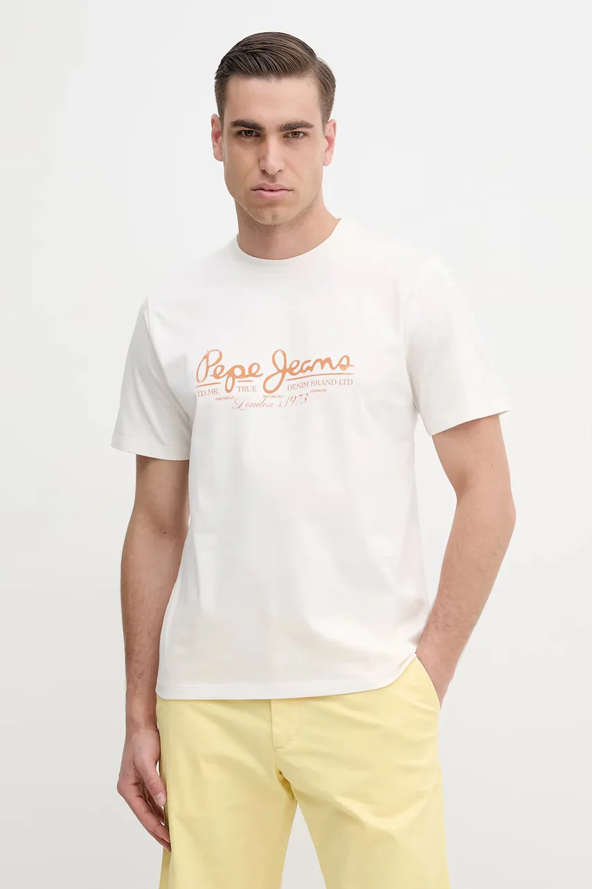 Pepe Jeans Памучна тениска DUMAS TEE