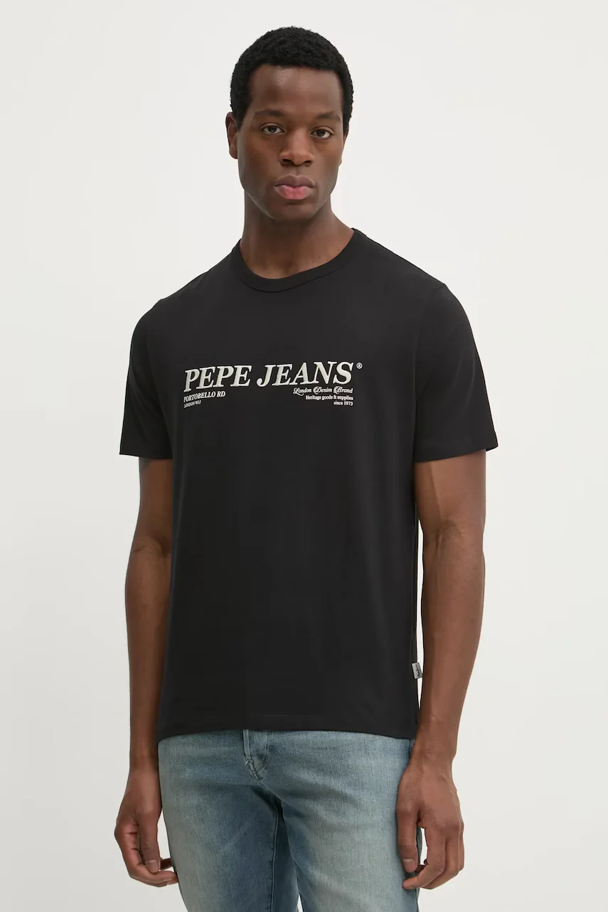 Pepe Jeans Памучна тениска DYLAN TEE