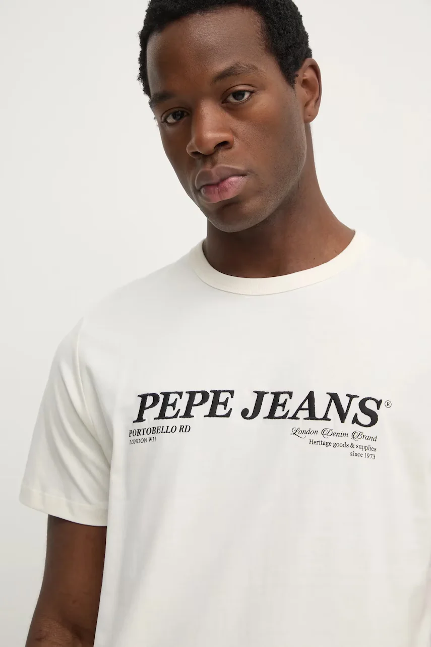 Pepe Jeans Памучна тениска DYLAN TEE