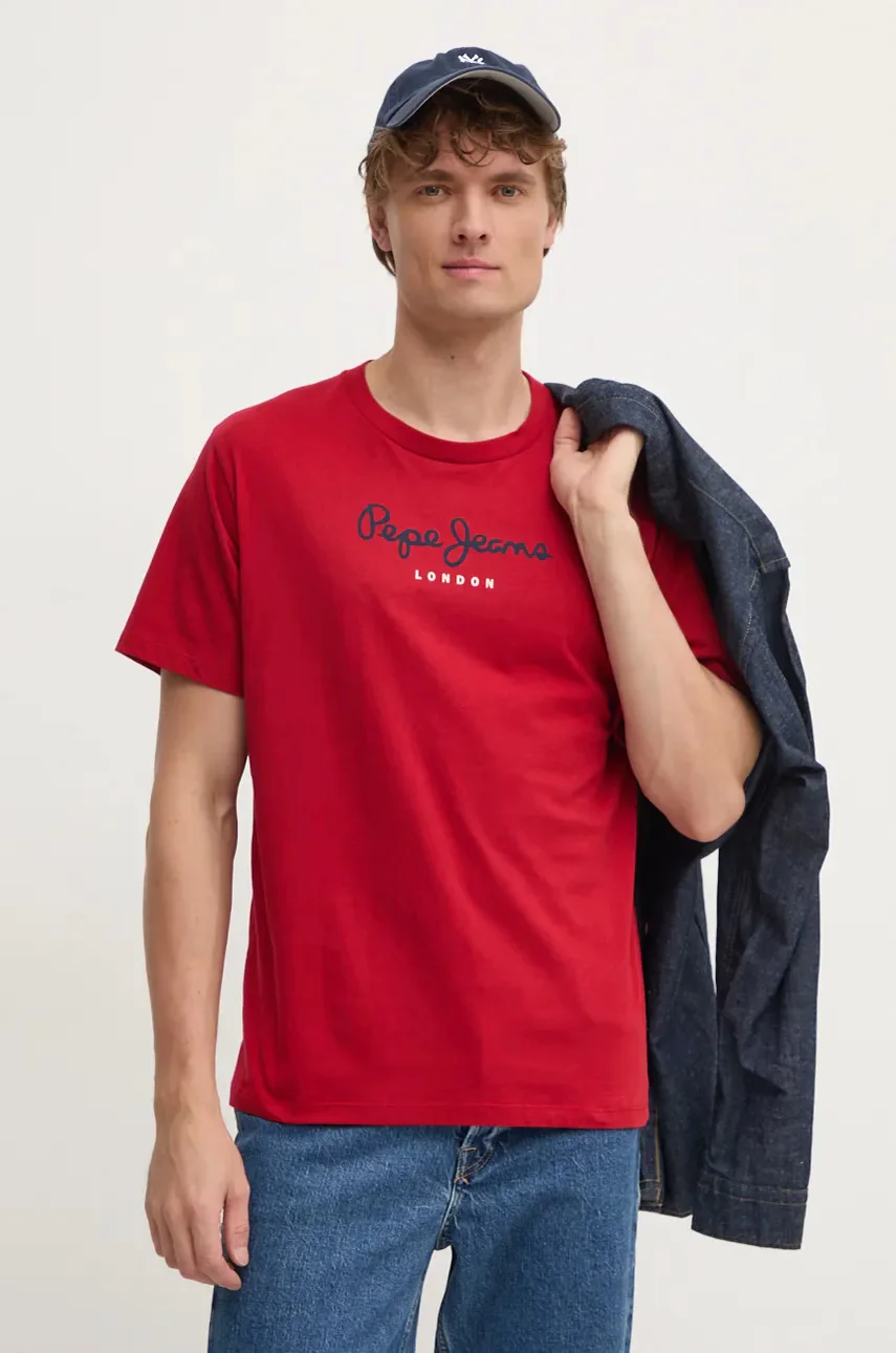 Pepe Jeans Памучна тениска Eggo