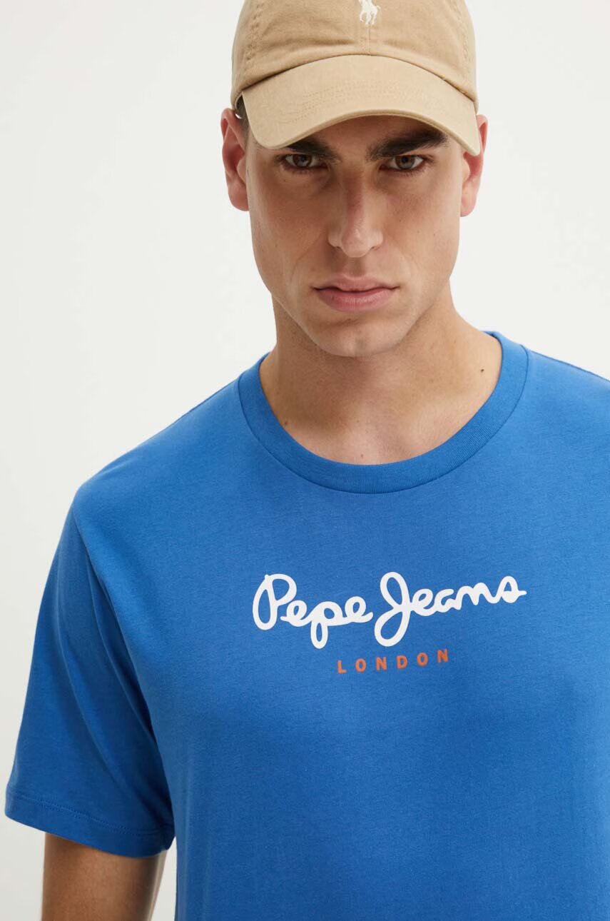 Pepe Jeans Памучна тениска Eggo