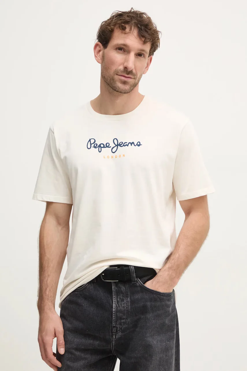 Pepe Jeans Памучна тениска Eggo