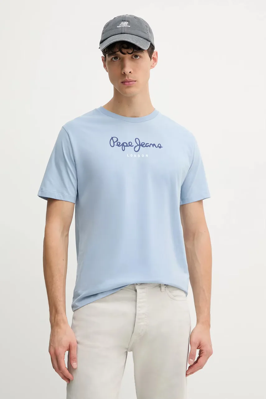Pepe Jeans Памучна тениска Eggo