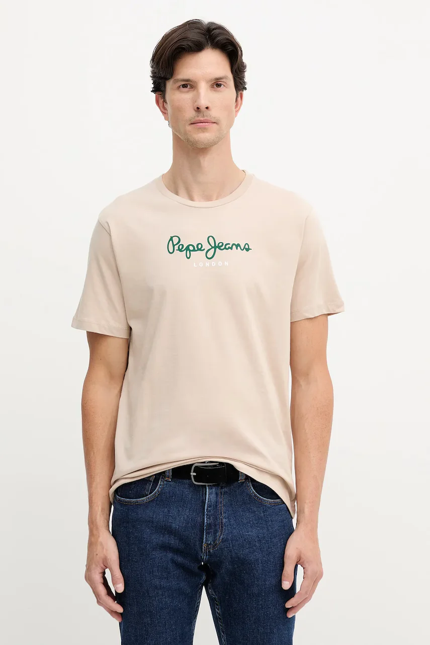 Pepe Jeans Памучна тениска Eggo N