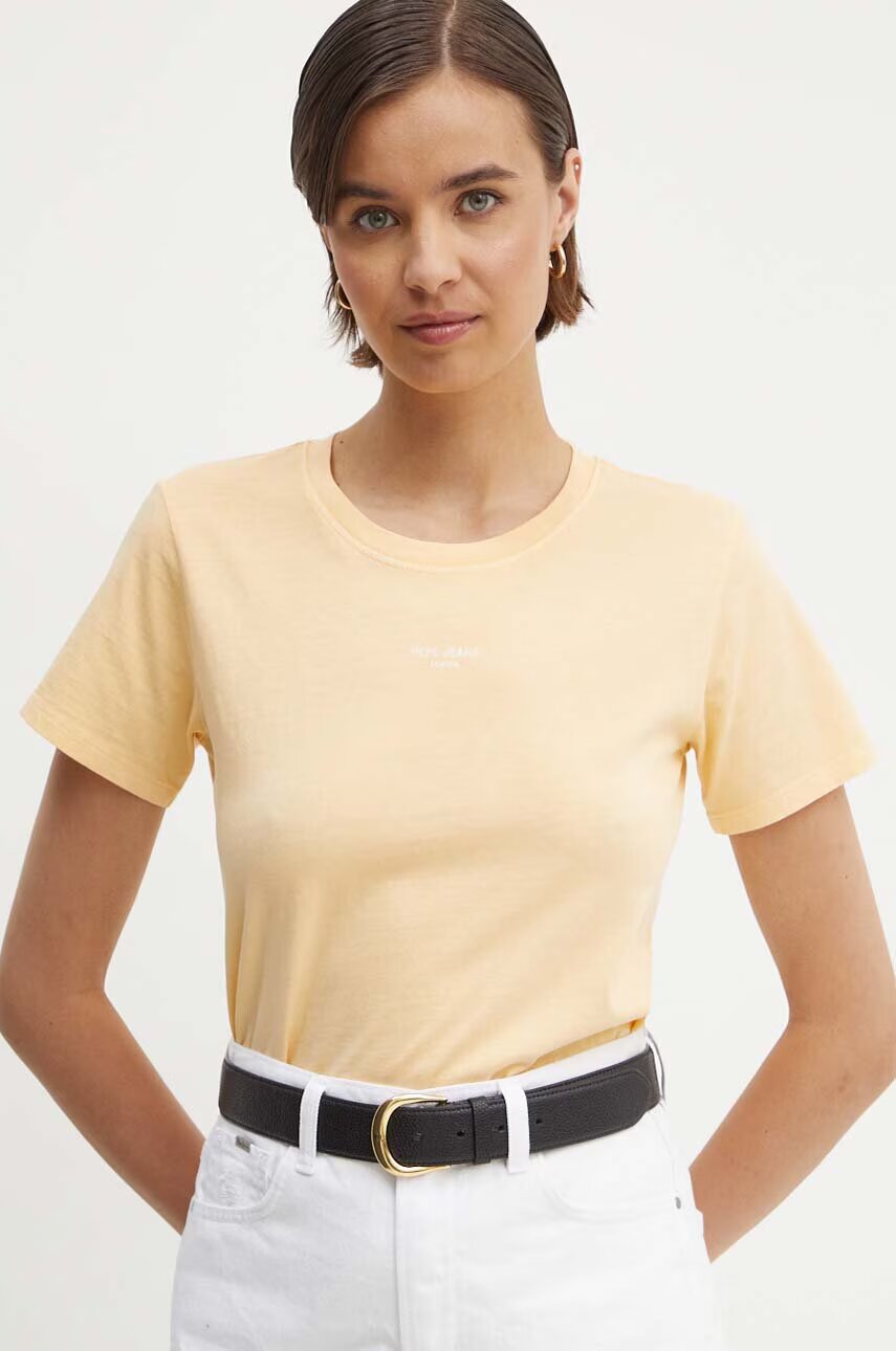 Pepe Jeans Памучна тениска EMILY