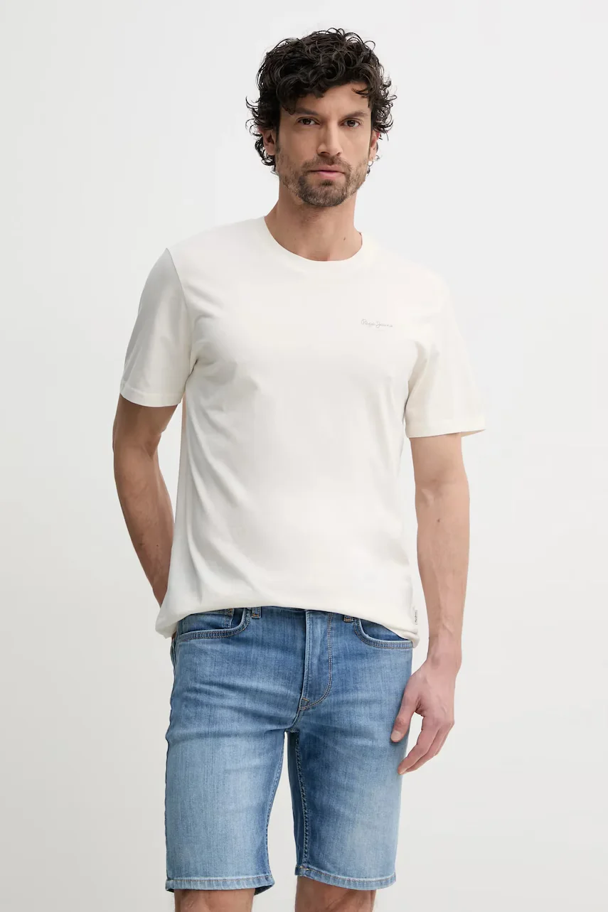 Pepe Jeans Памучна тениска JACKO