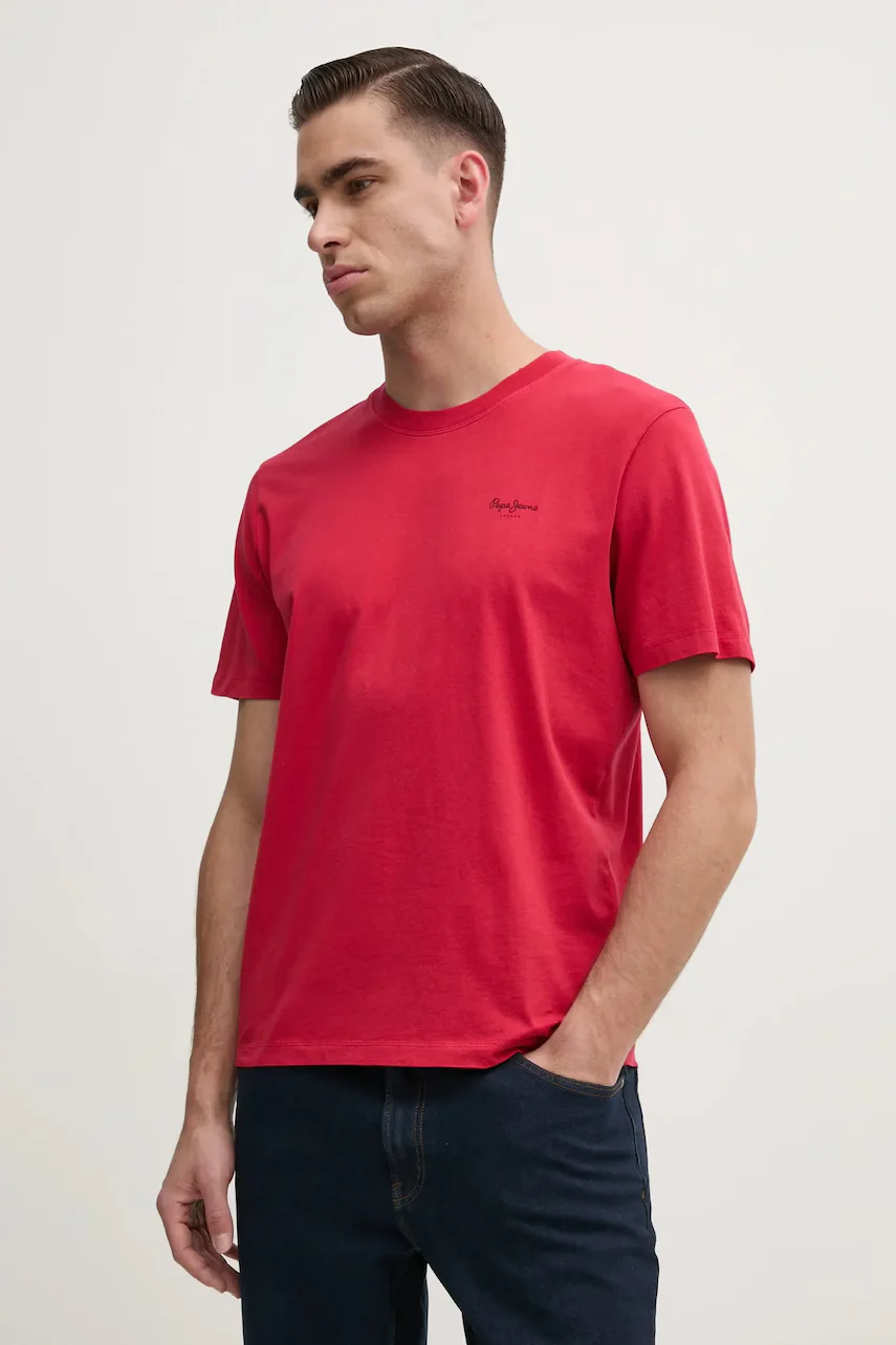 Pepe Jeans Памучна тениска Jacko