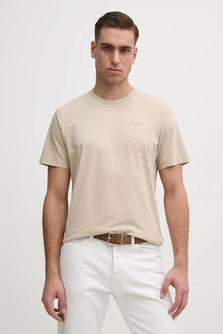 Pepe Jeans Памучна тениска Jacko