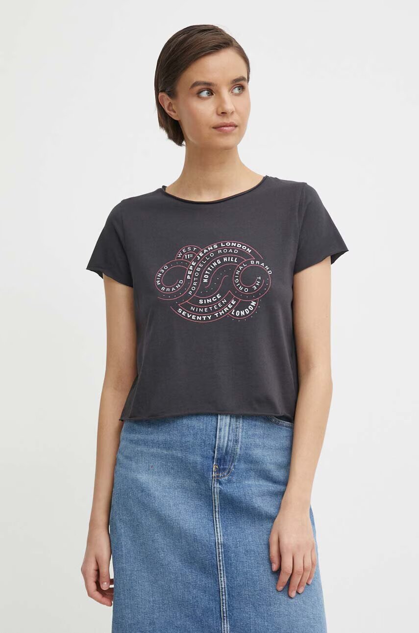 Pepe Jeans Памучна тениска KENNA