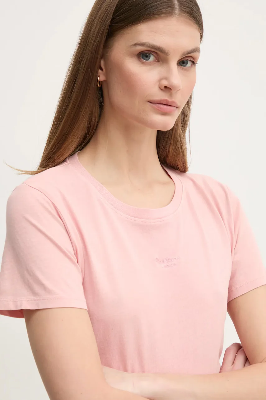 Pepe Jeans Памучна тениска LOLLY