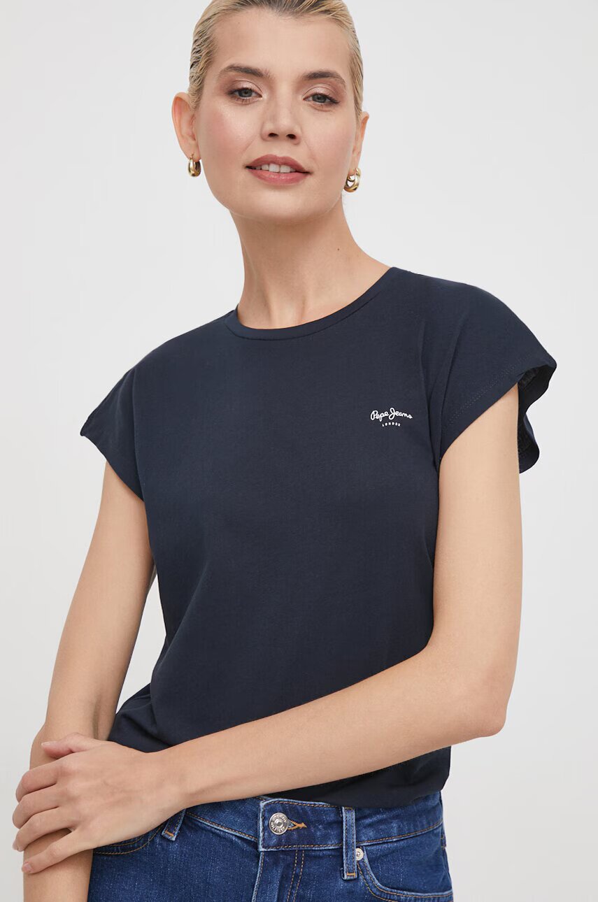 Pepe Jeans Памучна тениска LORY