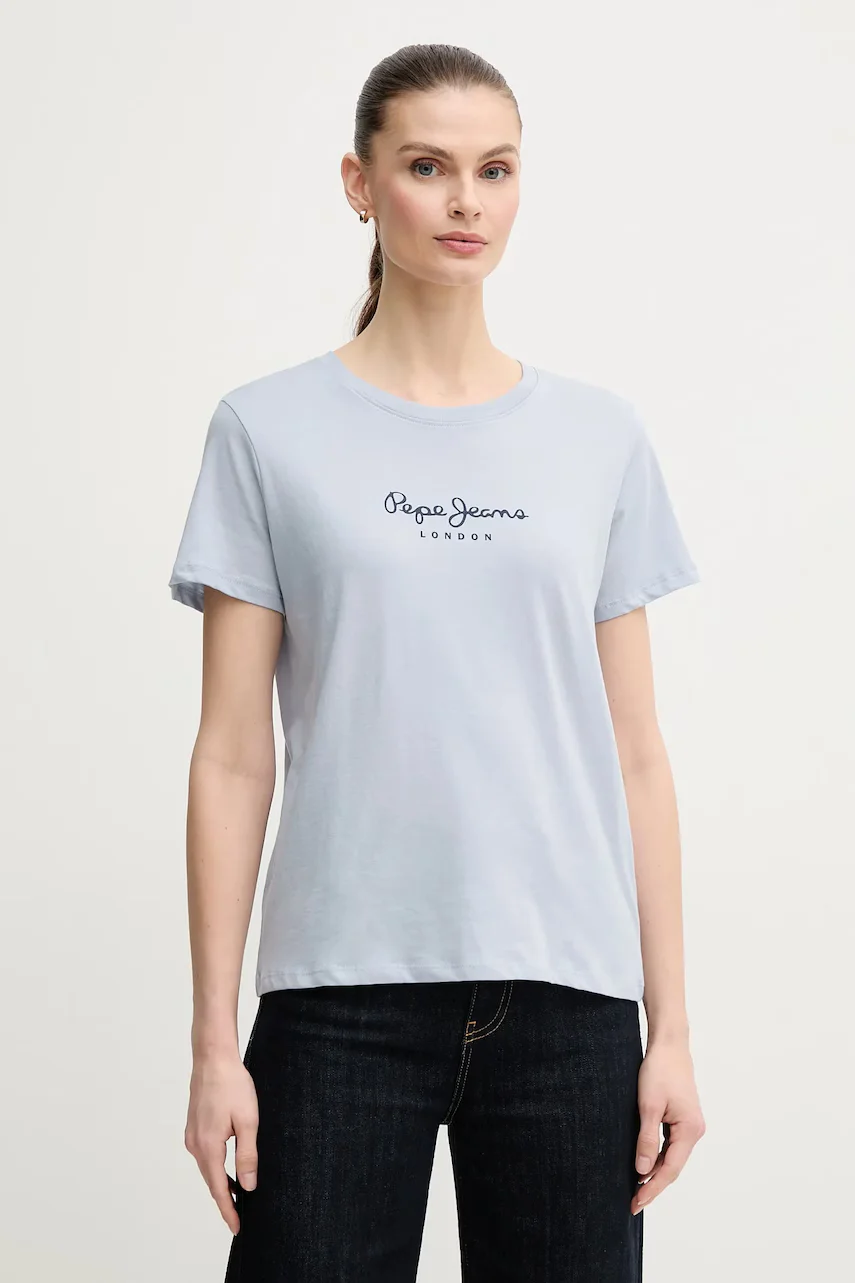 Pepe Jeans Памучна тениска MACY