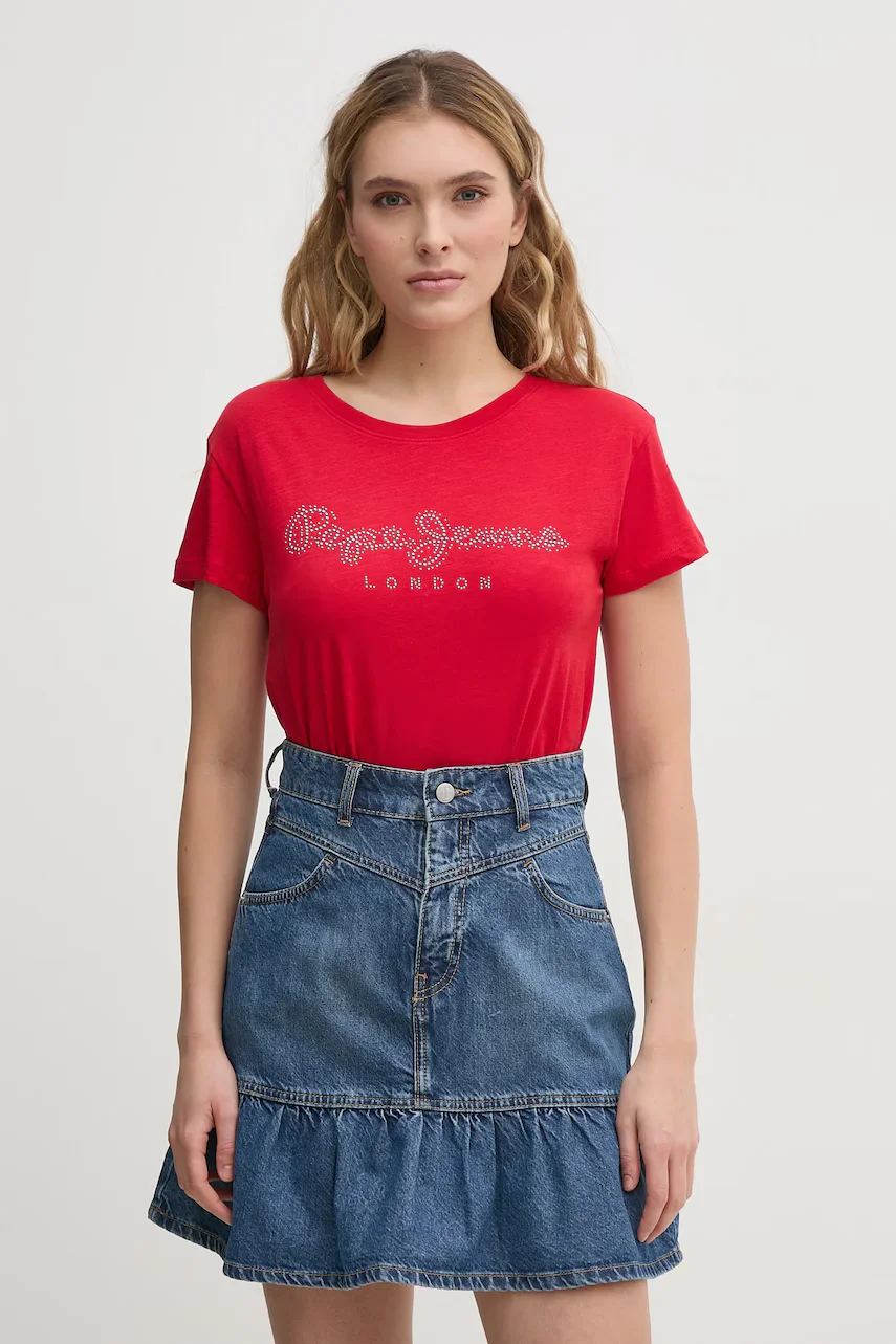 Pepe Jeans Памучна тениска RYLEIGH