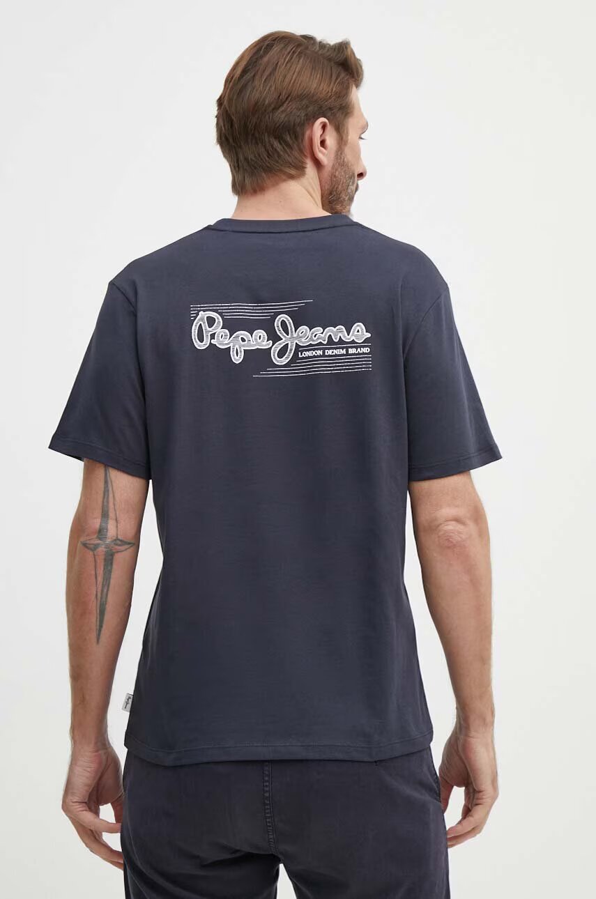 Pepe Jeans Памучна тениска SINGLE CLIFORD
