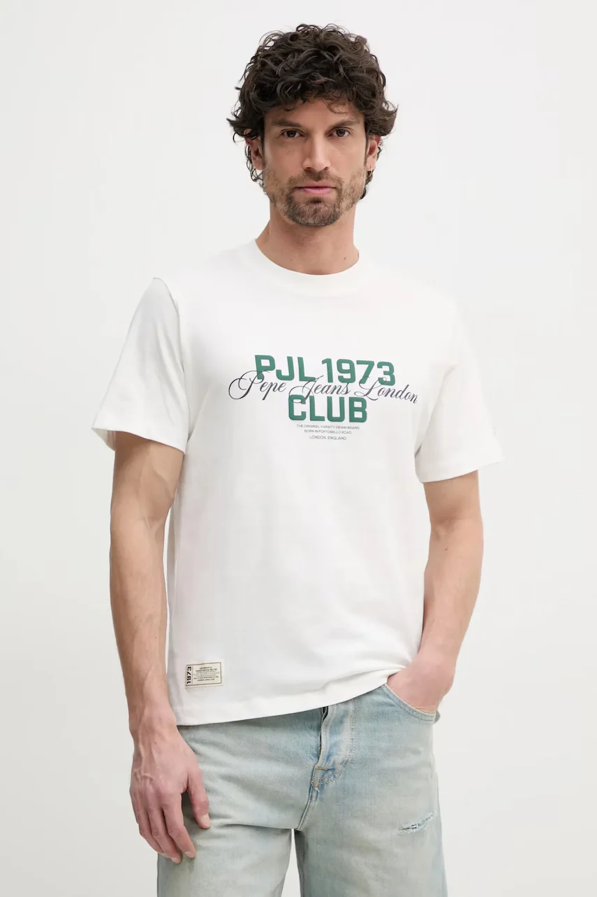Pepe Jeans Памучна тениска TALBOT